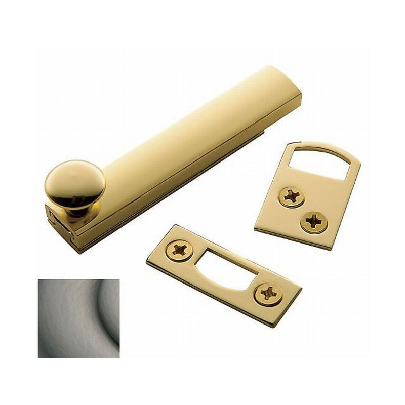 Surface Bolt, 3" H x 1" W x 0.625" D, Oil Rubbed Bronze