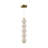 Queenstown Light Glass Steel Pendant-681289274-681289275