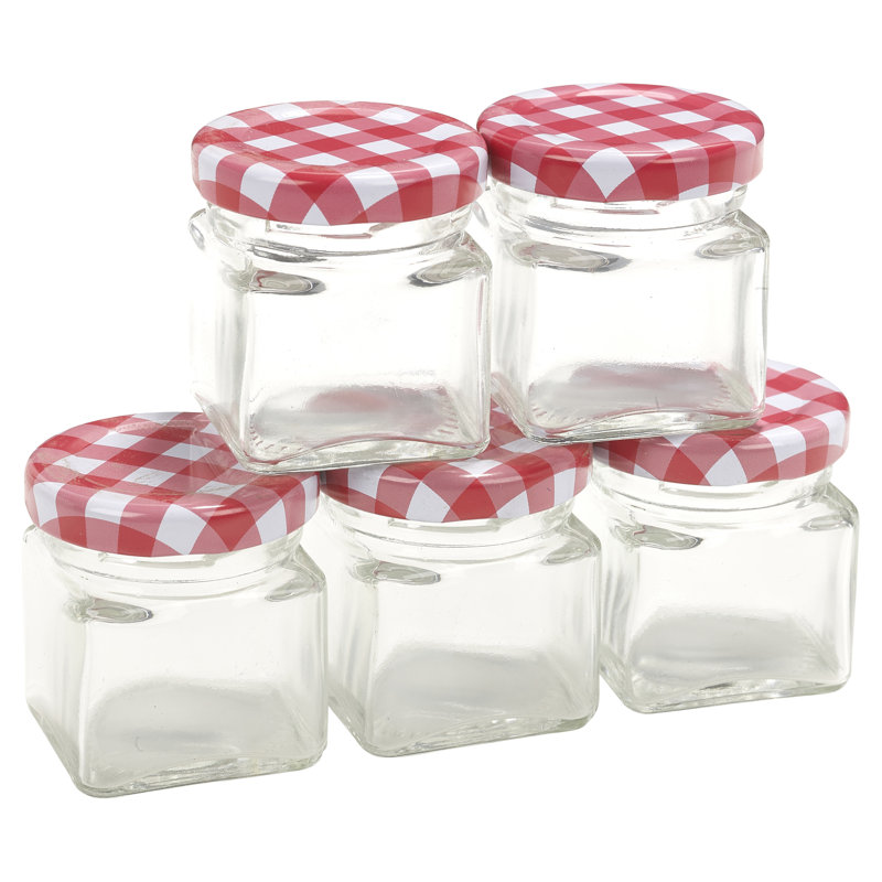 Glass Jar - Set of 5