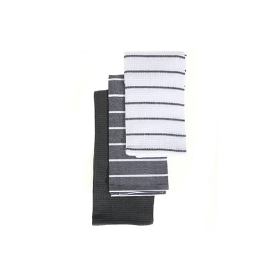 Stripe Waffle Texture Kitchen Towel