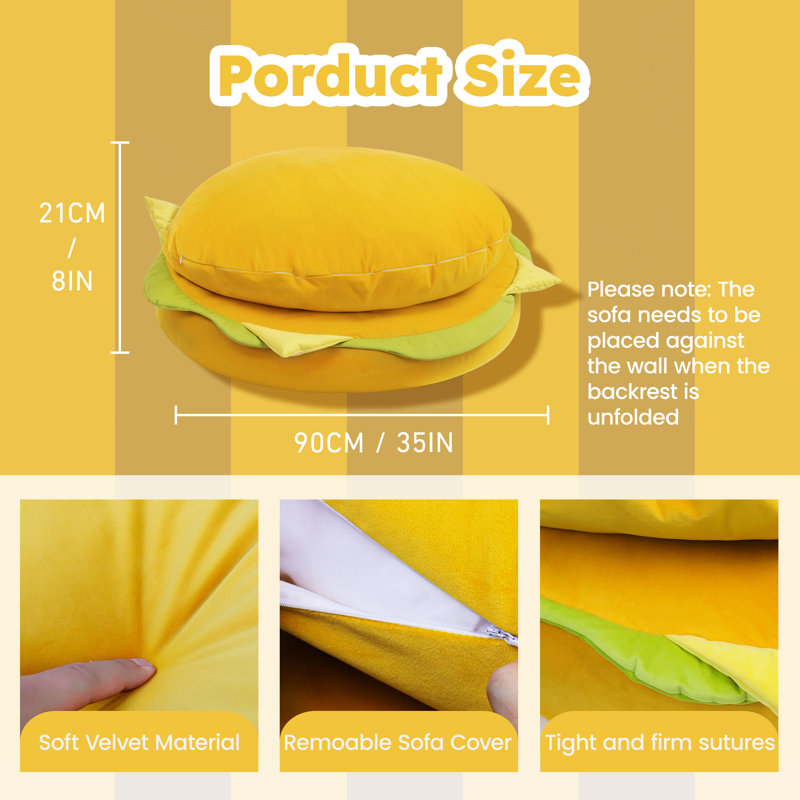 Polyester Refillable Bean Bag Chair