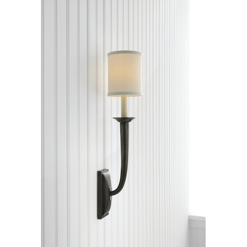 French 1 - Light Armed Sconce, Bronze