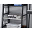 Faithia 154cm H x 65cm W Steel Etagere Bookcase-304677610-304677527
