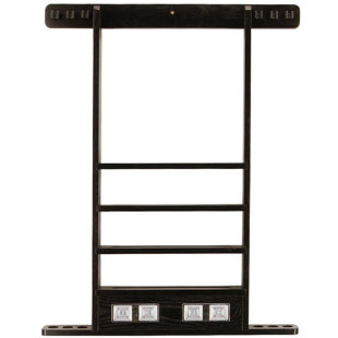Deluxe Cuestix Wood Pool Cue Rack