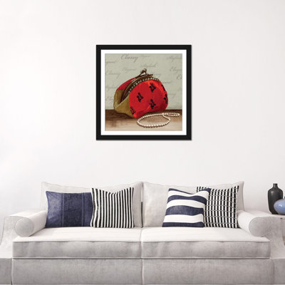« red bag », impression sur toile