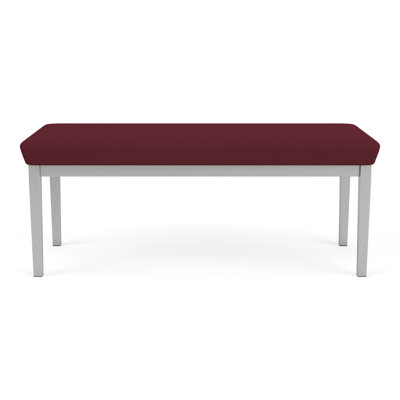 Lenox Steel Waiting Reception 2 Seat Bench Metal Frame