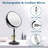 Afrina Metal Round Mirror-1397342406
