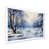 White Single Picture Framed