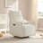 Dual-Motor Glider Swivel Power Recliner With Power Headrest And Removable Lumbar Pillow-799111034