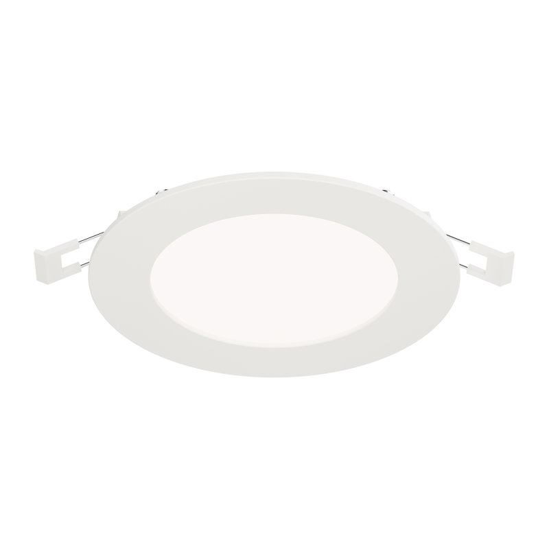 Slim-Flush Mount, 10 W, 1" H x 4.75" W x 4.75" D