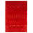 Kashkuli Gabbeh Red Rug 4'4" x 6'5"