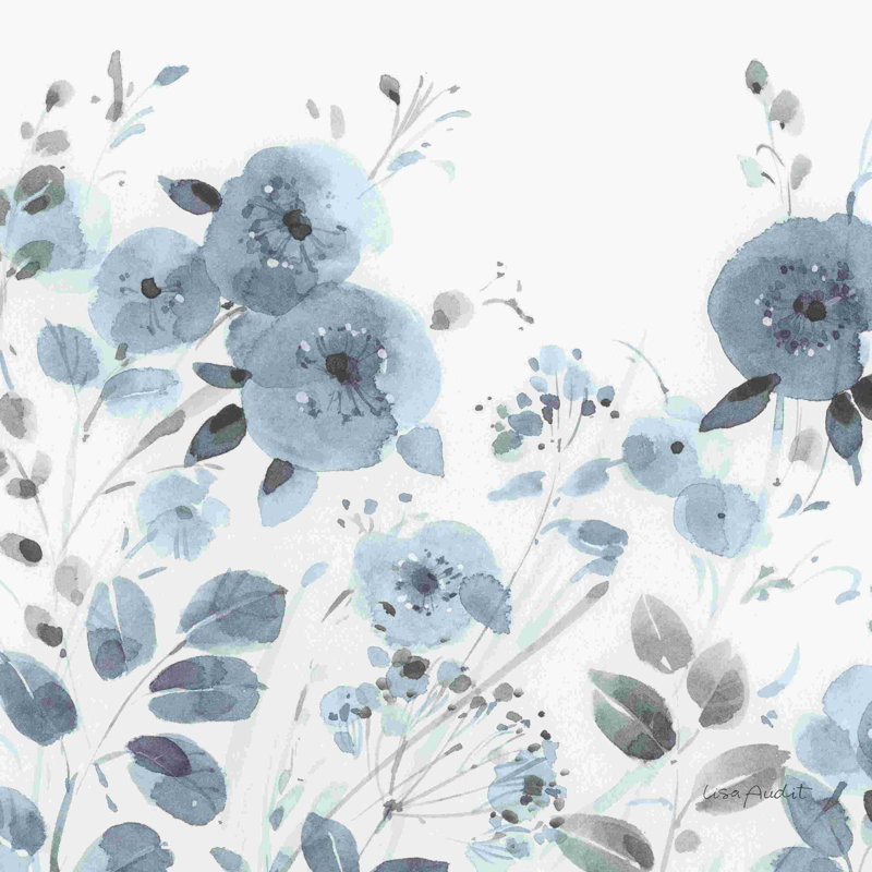 Fleurs dansantes III, H 20 po x l 20 po