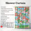 Rideau de douche standard 1 pièce Cowboy-867461283