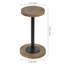 2 Piece Wood Tabletop Hat Stands Riser