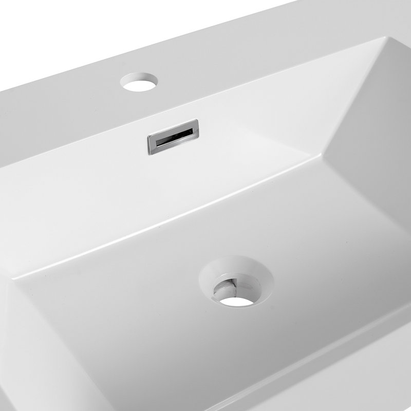 36" Bathroom  Resin Sink