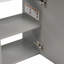 Meuble-lavabo flottant moderne 21,6 po avec lavabo en céramique-806548943