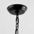 Johnnita 3 - Light Matte Black Kitchen Island Pendant