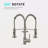 Commercial Kitchen Faucet With Pull Down Sprayer, Single Handle Single Lever Kitchen Sink Faucet
