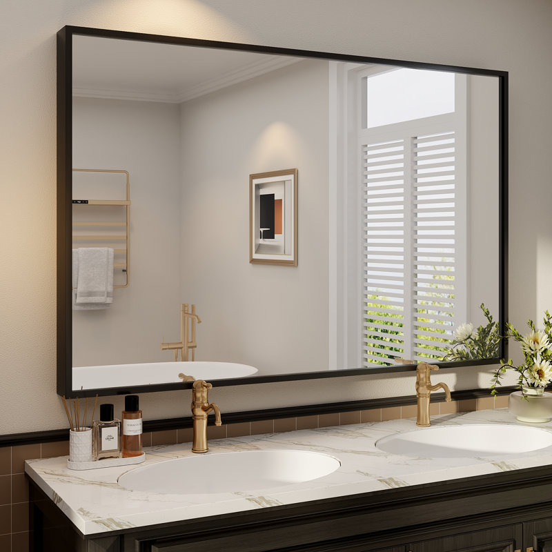 Miroir de salle de bain mural, 55 po x 36 po