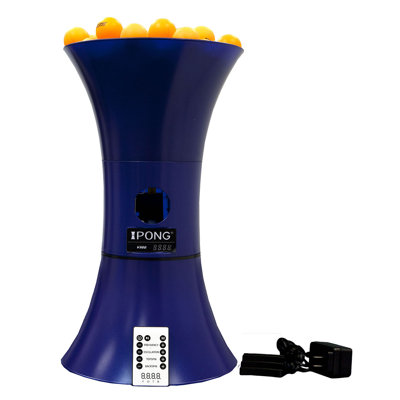iPong Table Tennis Training Robot - Automatically Serves Ping Pong Balls - Play Solo on your Ping Pong Table