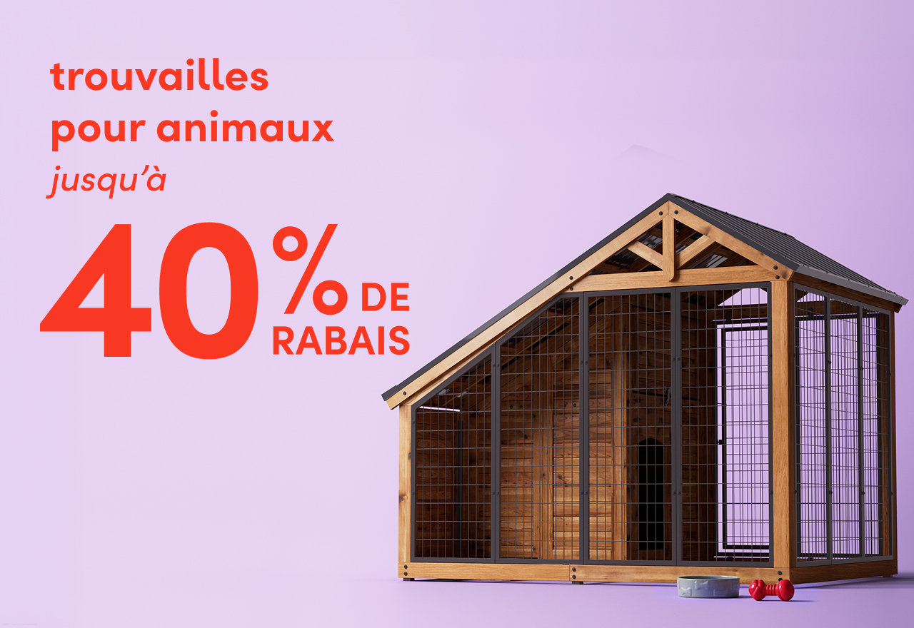 trouvailles pour animaux en solde