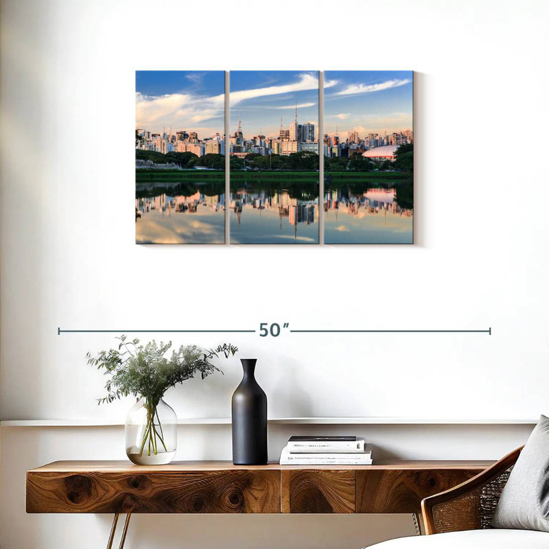 Senne Ibirapuera Park Skyline, H 20 po x l 33 po