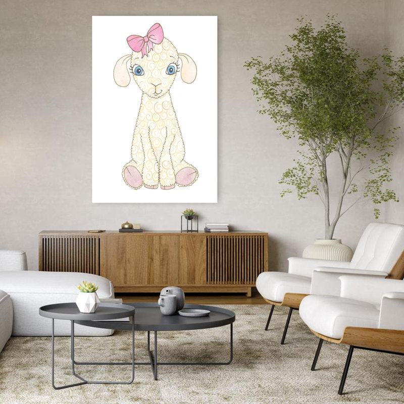 Art contemporain Art contemporain fantaisiste, H 48 po x l 32 po