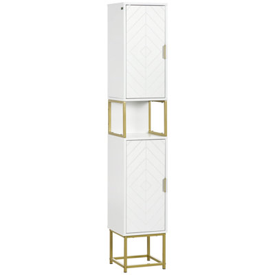 Tyringham Freestanding Linen Cabinet
