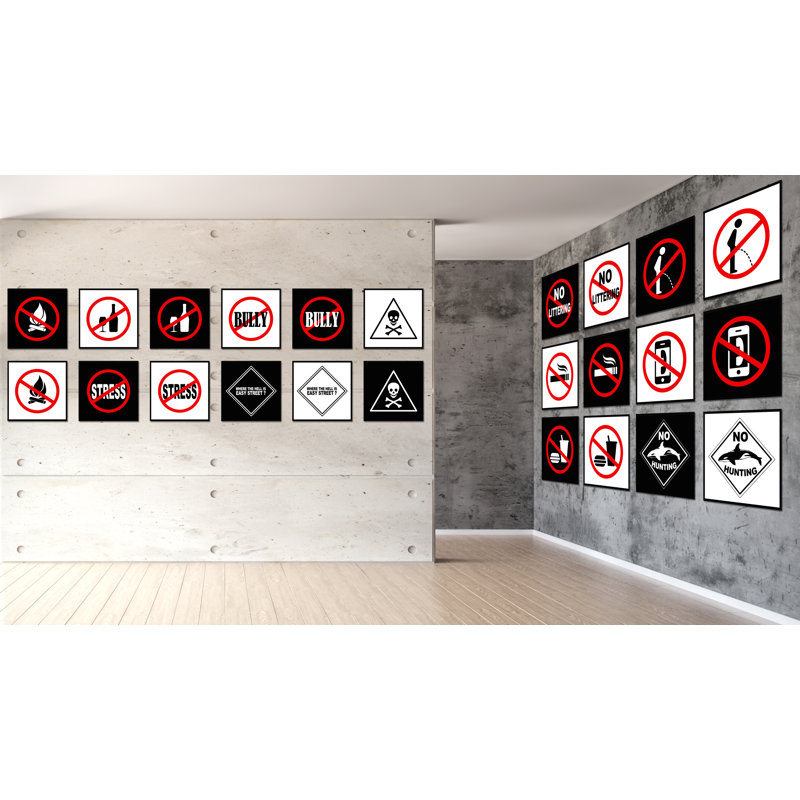 " No Drinking Sign "