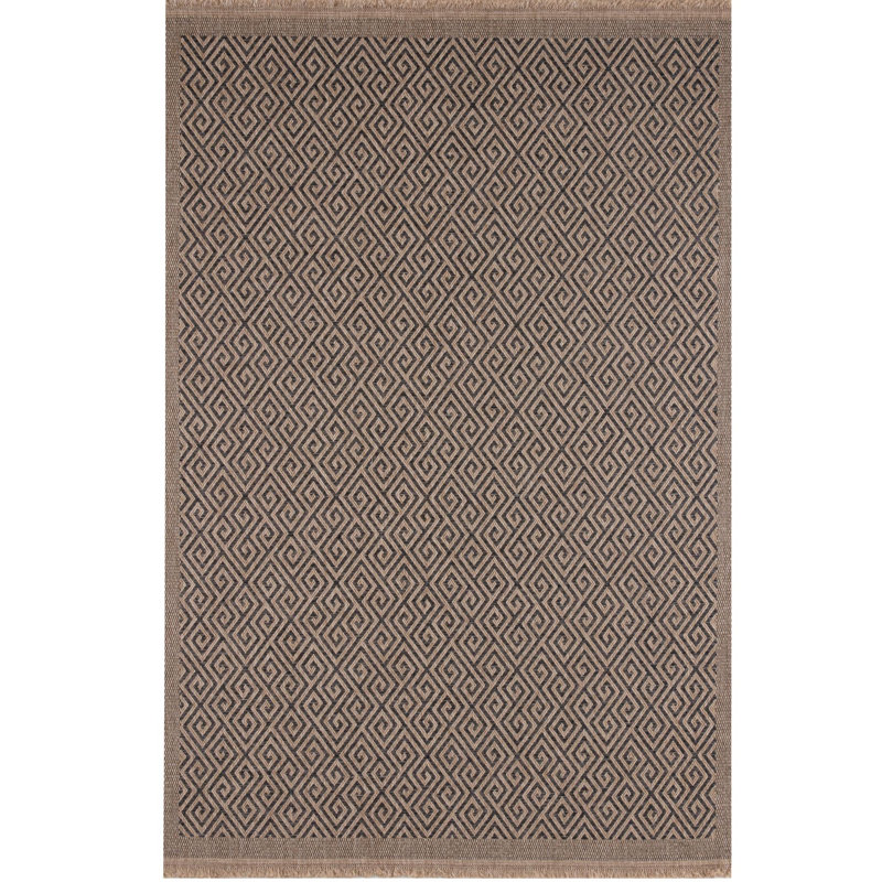 Nature Collection Geometric Area Rug, Rectangle 80 x 150 cm