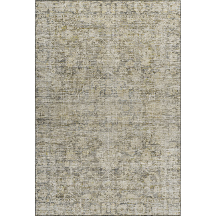 Premium Machine Washable Lubbers AMF1744 Global Rug