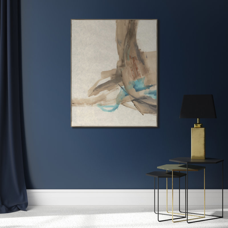 "Series Expansion II" par Giselle Kelly - Peinture sur toile, H 51,5 po x l 41,5 po x P 1,5 po, Couche de verre