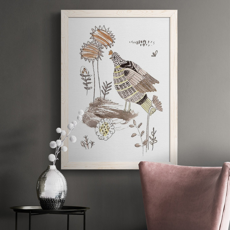 «Glowing Garden At Dusk IV», reproduction d'art sur toile, Blanc, H 37,5 po x l 27,5 po x P 1 po