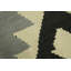 Tapis oriental tribal en laine Kilim 5 x 8