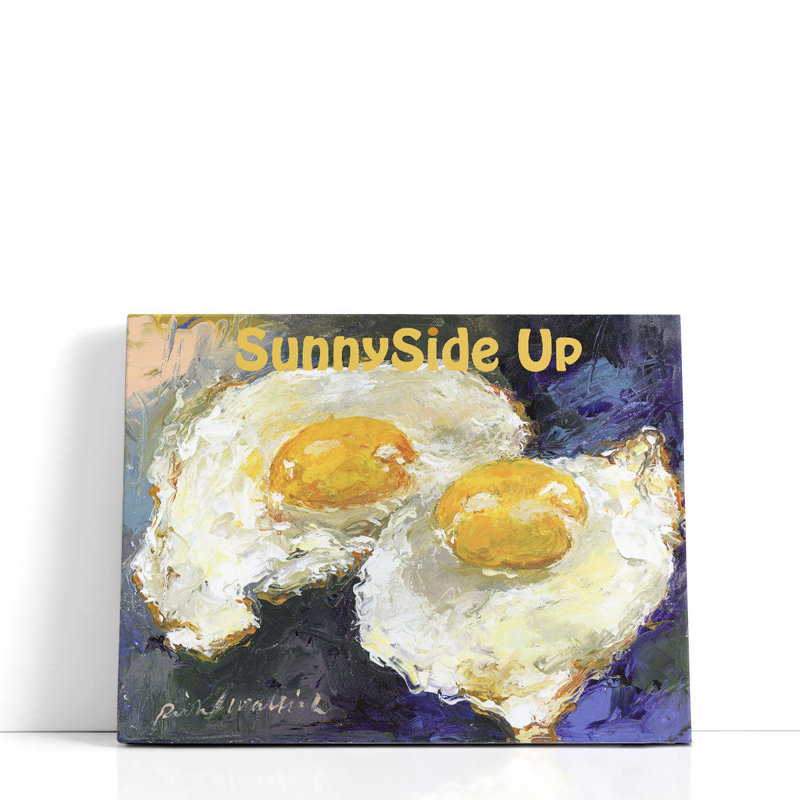 «SunnySide Up», reproduction d'art sur toile, H 36 po x l 45 po
