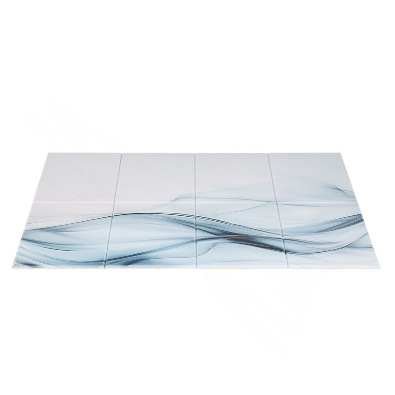 Paquet de 8 panneaux d'acoustique 15,8 x 11,8 po auto-adhésifs pour home studio