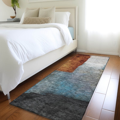 Tapis cuivre intérieur / extérieur lavable à la machine Chayden ACN1100