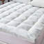 Luxury 10cm Extra Thick Bamboo Mattress Topper - 1000GSM Cloud-Like Plush Topper - Hypoallergenic, Cooling & Hotel Quality-180807220