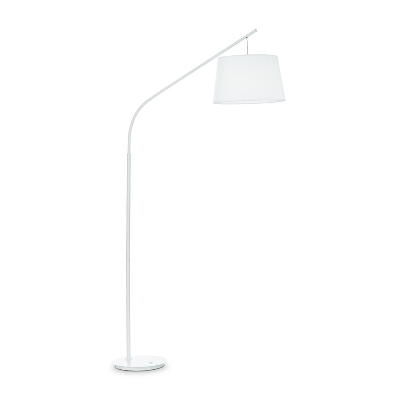 Lampe sur pied en arche/arc 77,56" Royst, Blanc