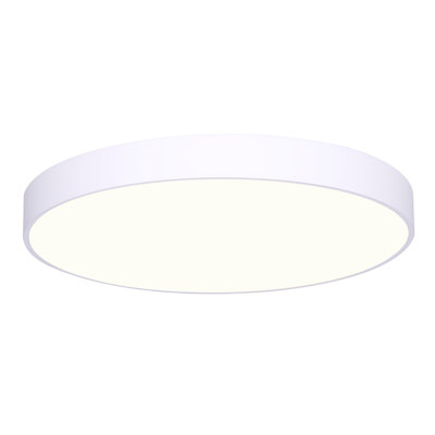 White LED Edgeless Flush Mount