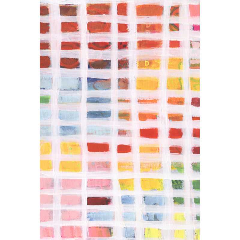 Color Peek I by Regina Moore - Wrapped Canvas Print, 45.72cm H x 30.48cm W