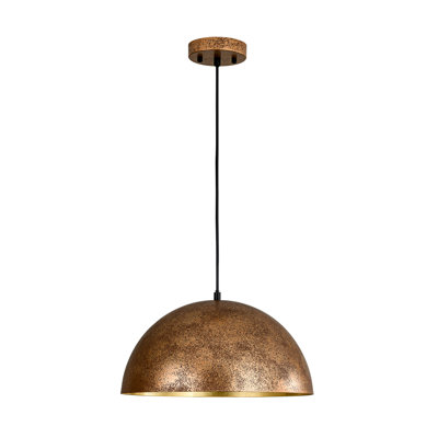 Luminaire suspendu industriel surdimensionné en métal surdimensionné