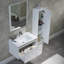 Ensemble de meuble-lavabo mural simple 30 "avec miroir Artesian
