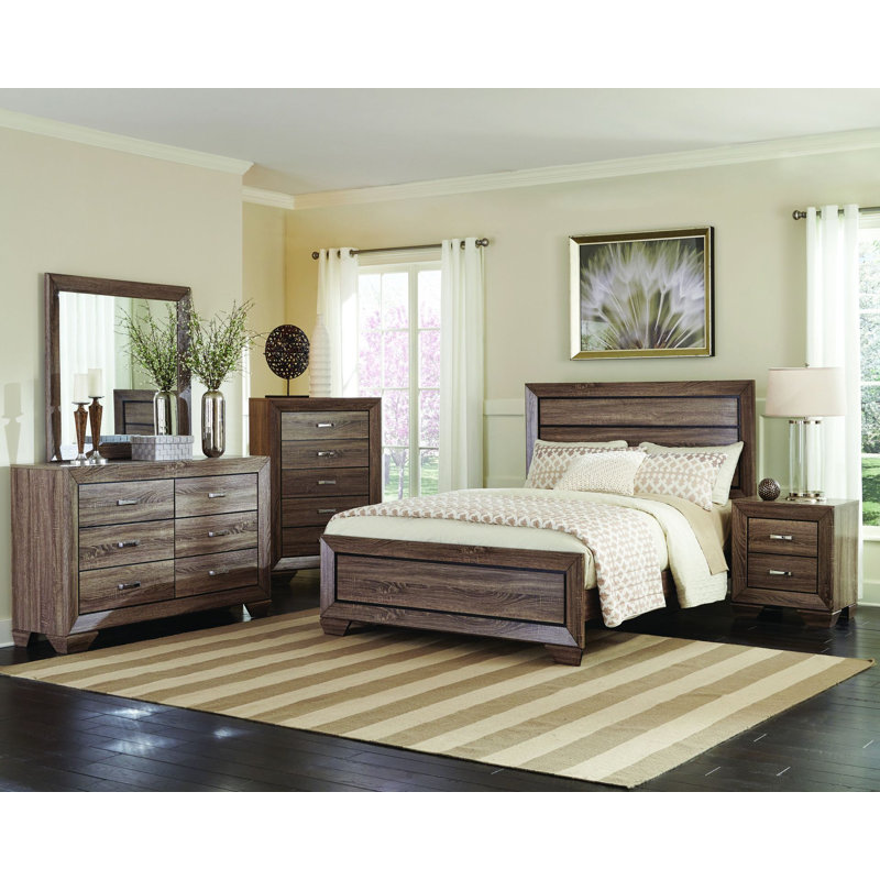 Miroir pour commode Zuri, Taupe délavé