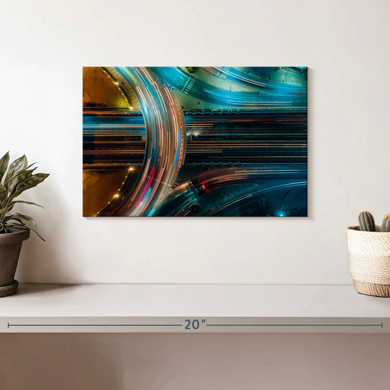 Mehar Highway Light Trails, 8" H x 12" W