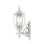 Lanterne murale d'extérieur blanche à 3 ampoules Kelly H 22 po Kelly