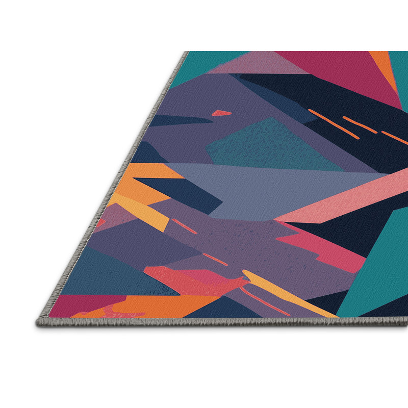 Voltage Circuit Rug, Round 8'