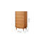 Armoire d'entrée moderne en bois de cerisier de style simple