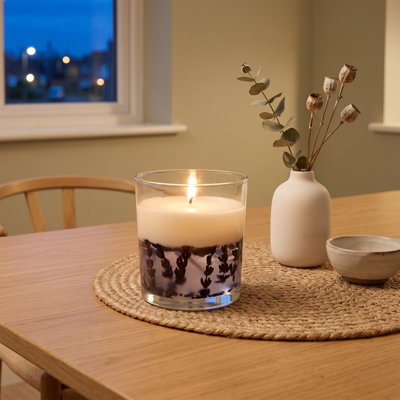 Bougie parfumée en pot de verre