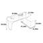Bureau d'ordinateur Minden-1400522332
